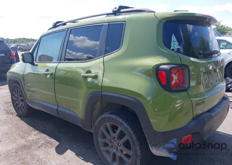 2016 Jeep Renegade 75Th Anniversary from USA, damaged, VIN ZACCJBBT5GPD81393